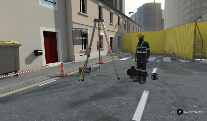 Maintenance operation - Confined space sewer pit preview image